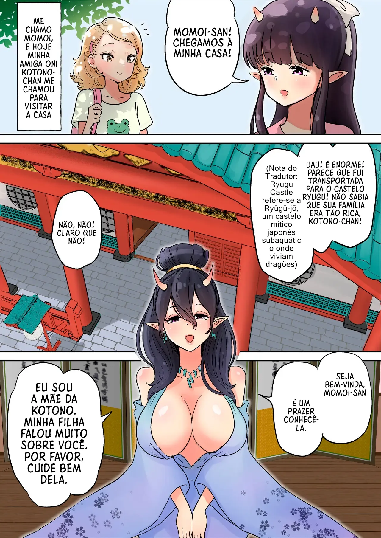 Futanari X Oni Mãe e Filha – Mundo Hentai – Traduzido