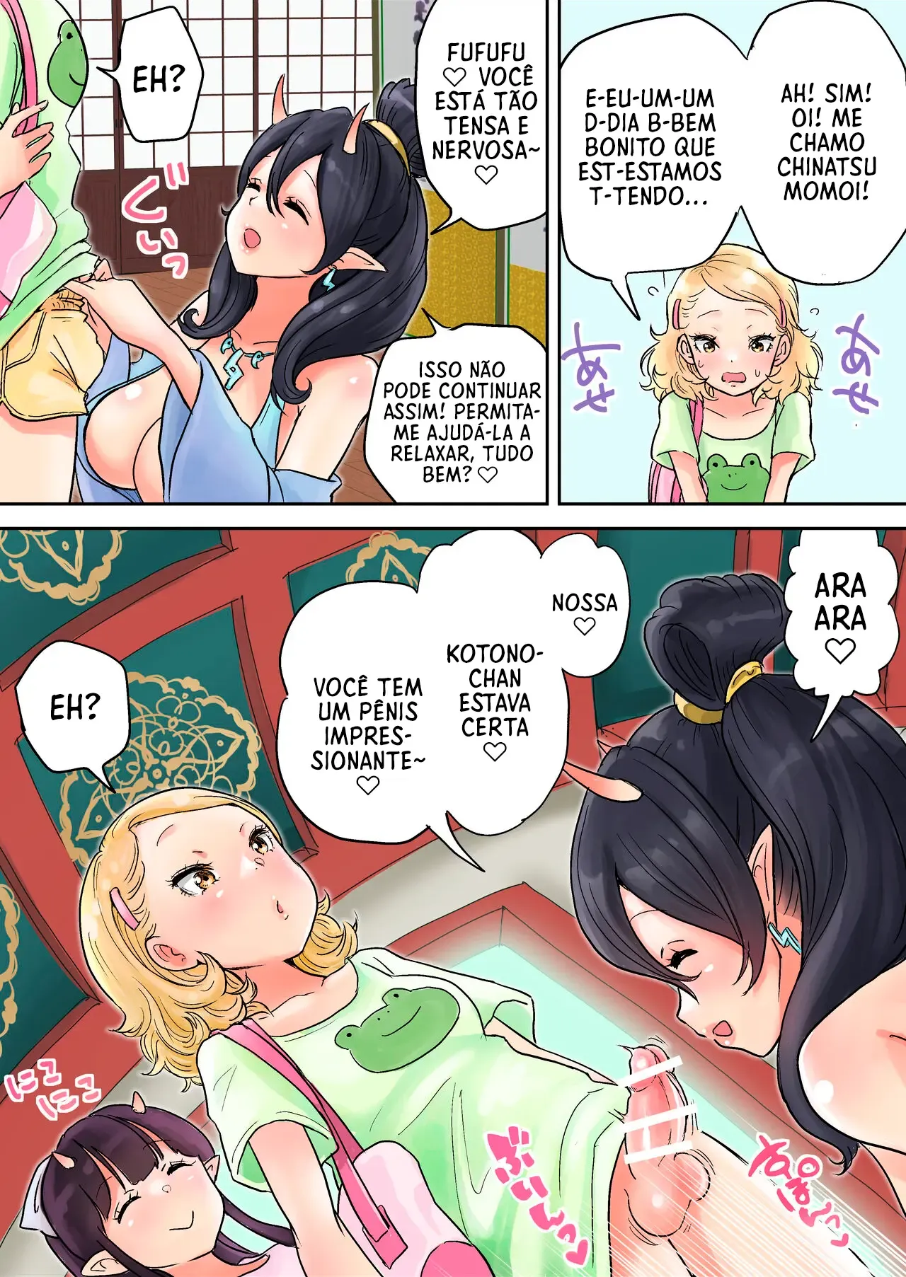 Futanari X Oni Mãe e Filha – Mundo Hentai – Traduzido