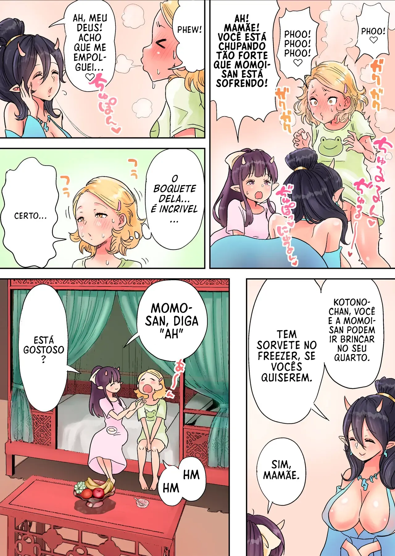 Futanari X Oni Mãe e Filha – Mundo Hentai – Traduzido