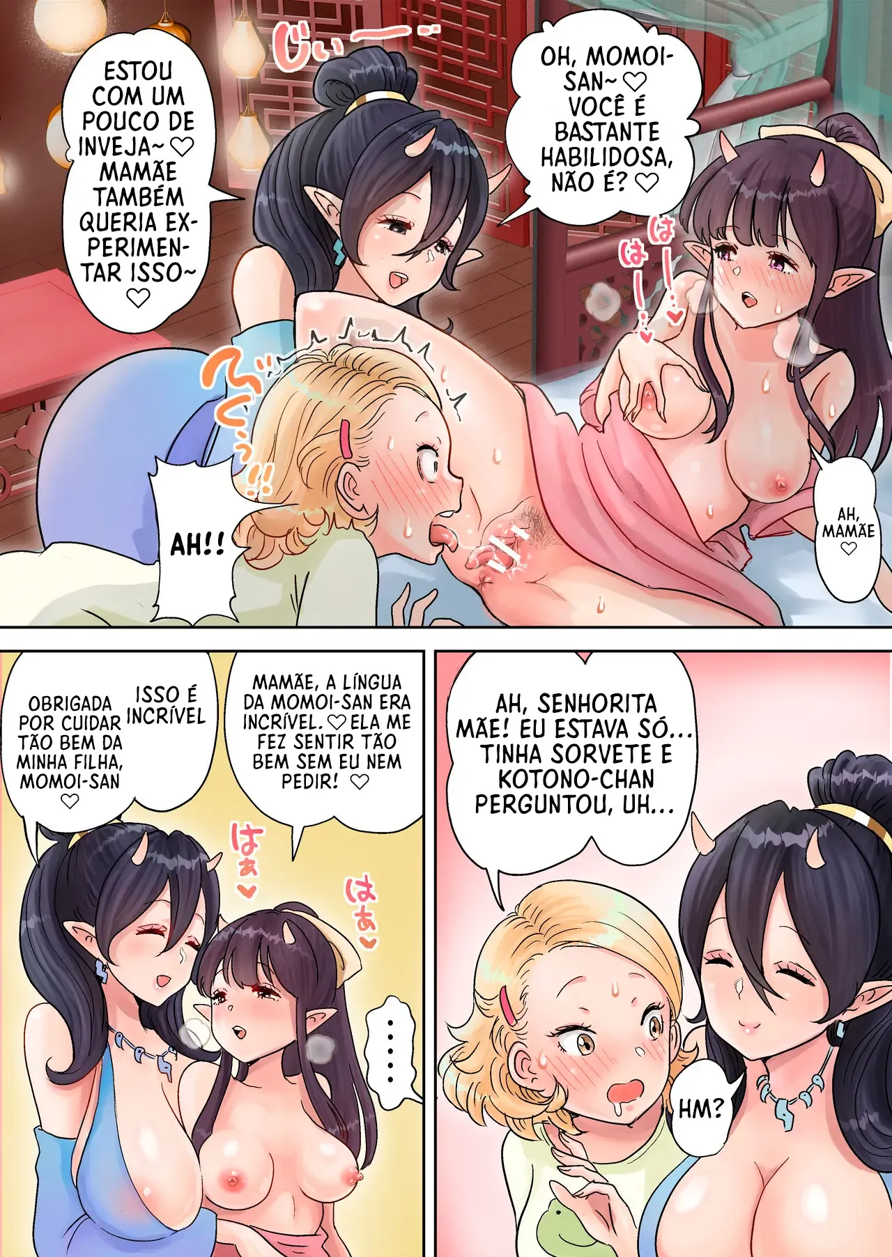 Futanari X Oni Mãe e Filha – Mundo Hentai – Traduzido