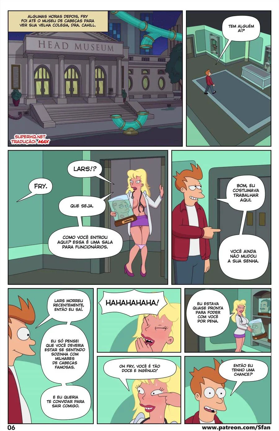 Futurama, Fry’s Phone List – Futurama Hentai – Traduzido