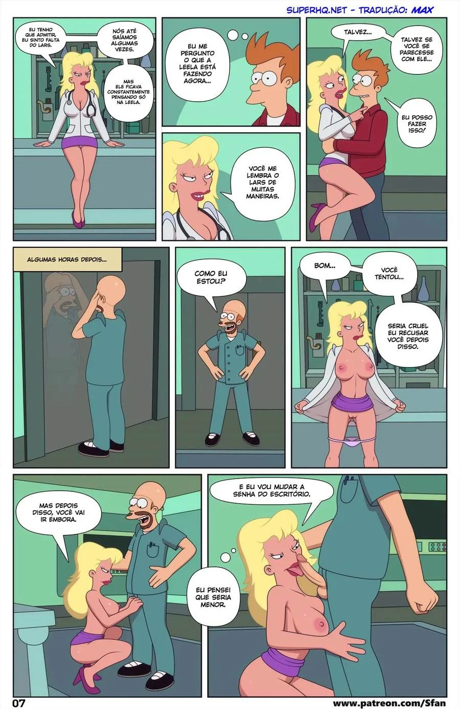 Futurama, Fry’s Phone List – Futurama Hentai – Traduzido