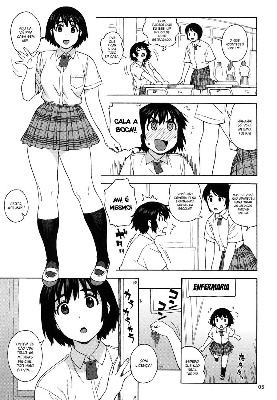 Fuuka To Himitsu No Shintai Sokutei – Hentai Preto e Branco – Traduzido