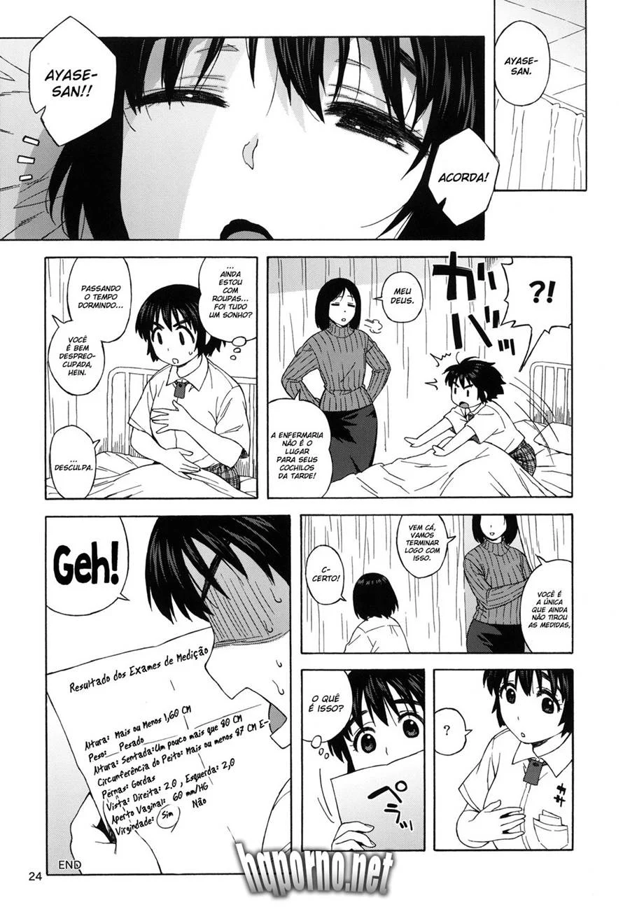 Fuuka To Himitsu No Shintai Sokutei – Hentai Preto e Branco – Traduzido