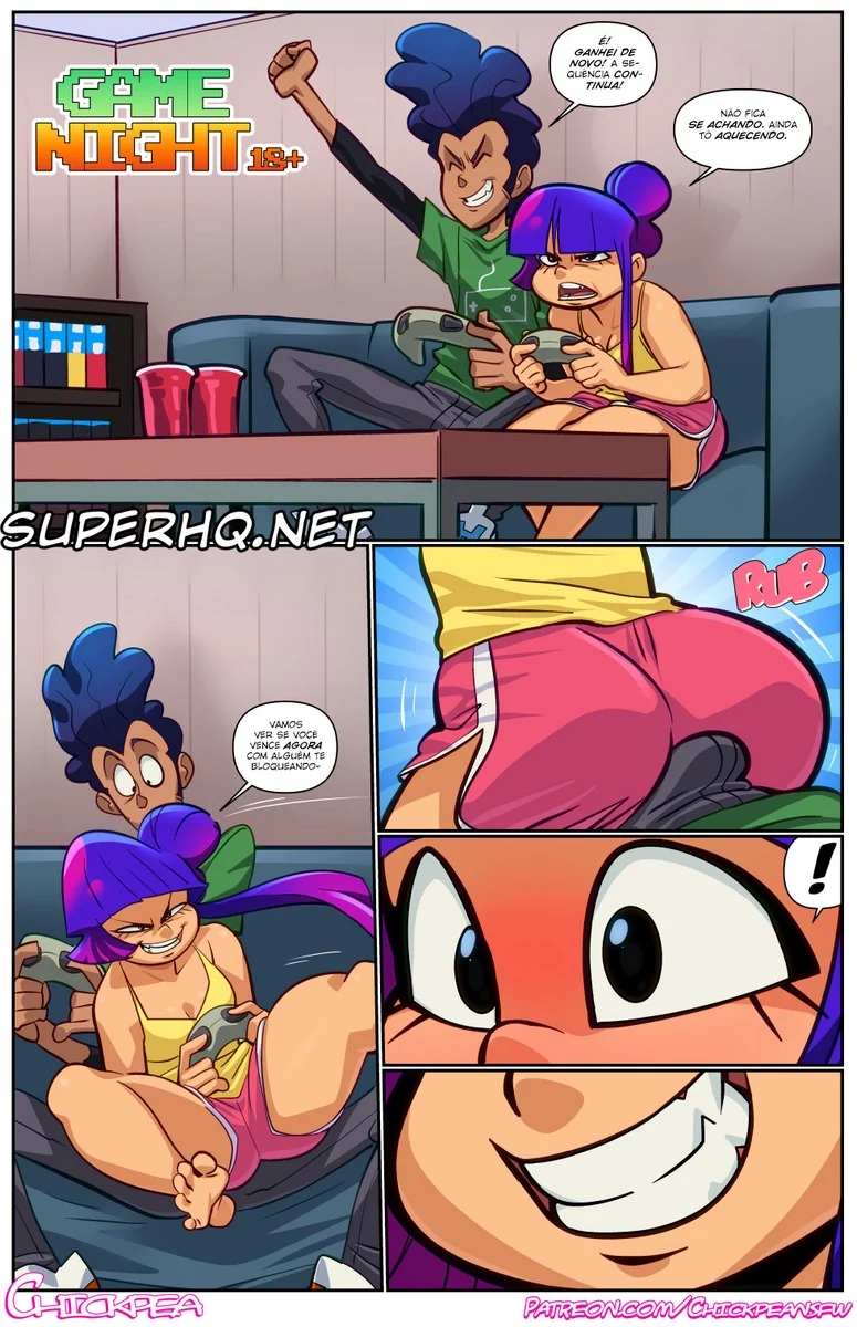 Game Night – Cartoon Pornô – Ler HQ Completo