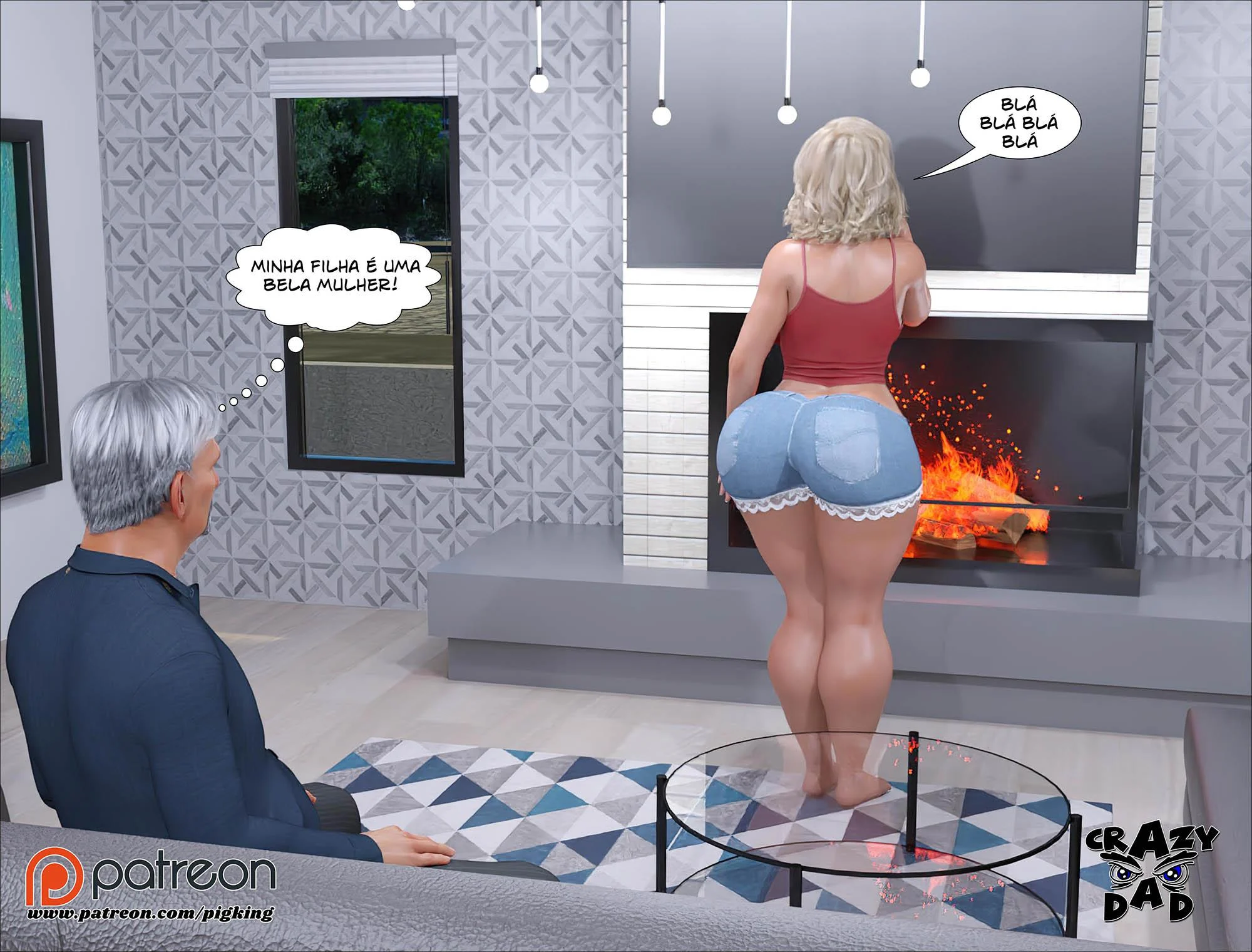 CrazyDad3D – Hentai 3D – Traduzido