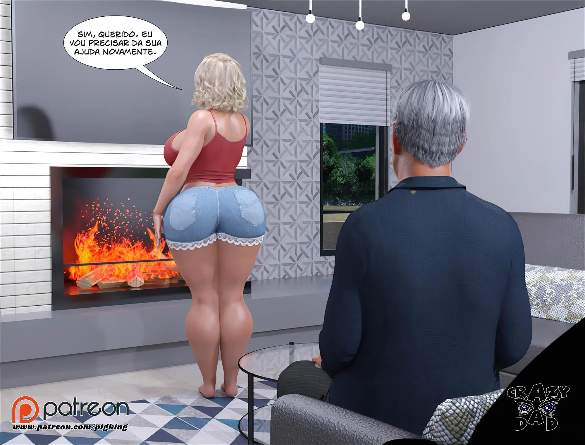 CrazyDad3D – Hentai 3D – Traduzido