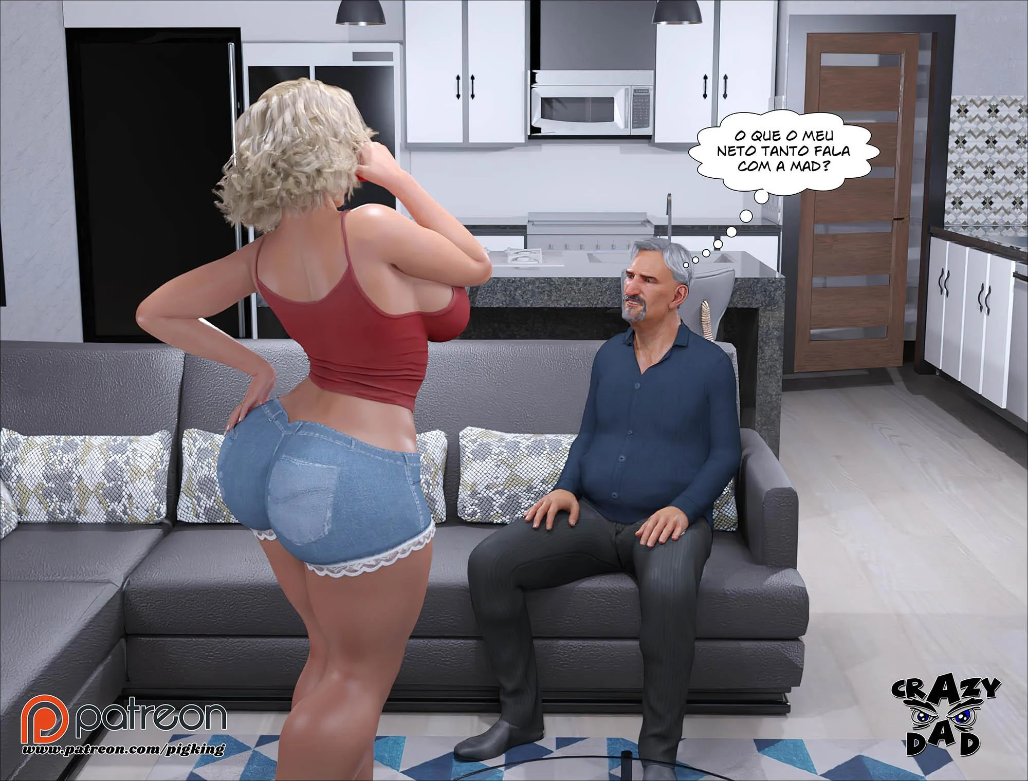 CrazyDad3D – Hentai 3D – Tradução Em Português
