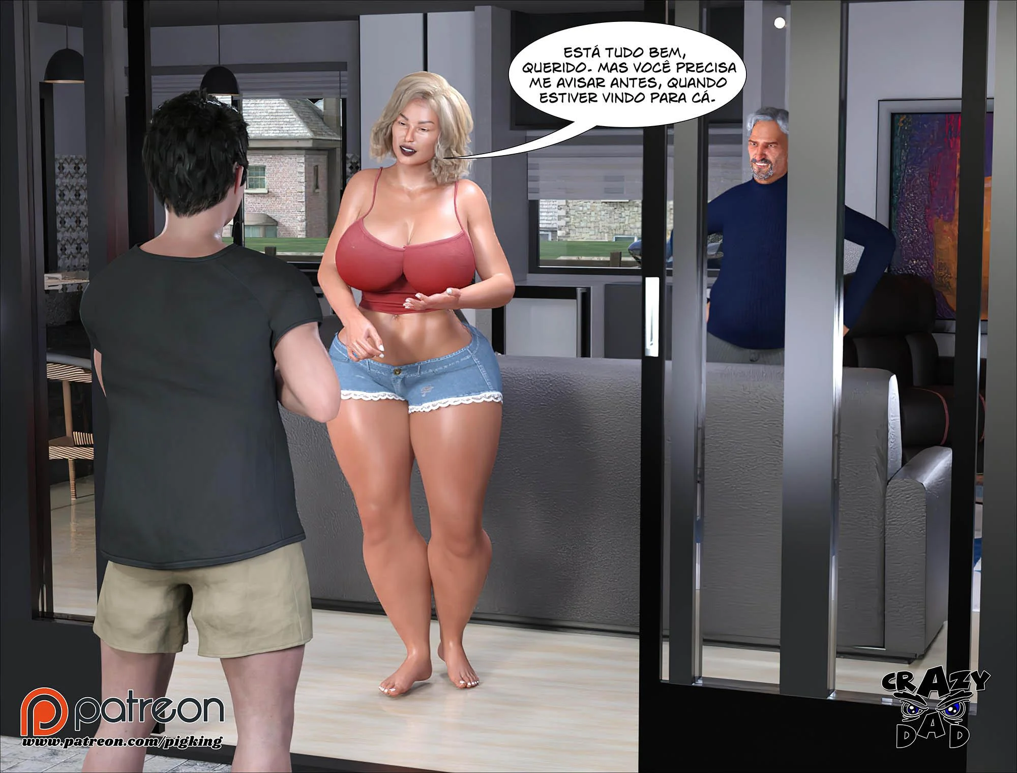 CrazyDad3D – Hentai 3D – Tradução Em Português