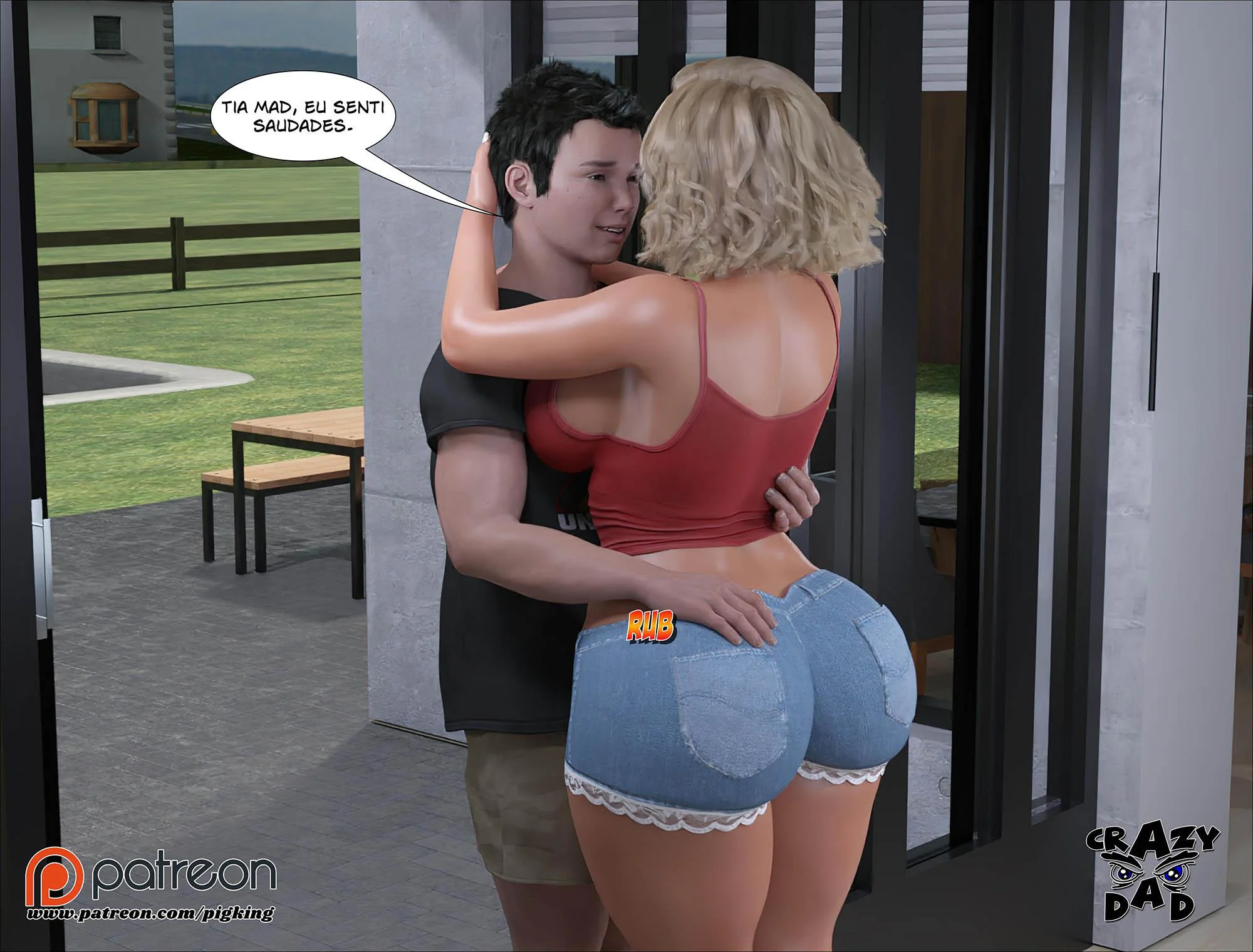 CrazyDad3D – Hentai 3D – Tradução Em Português