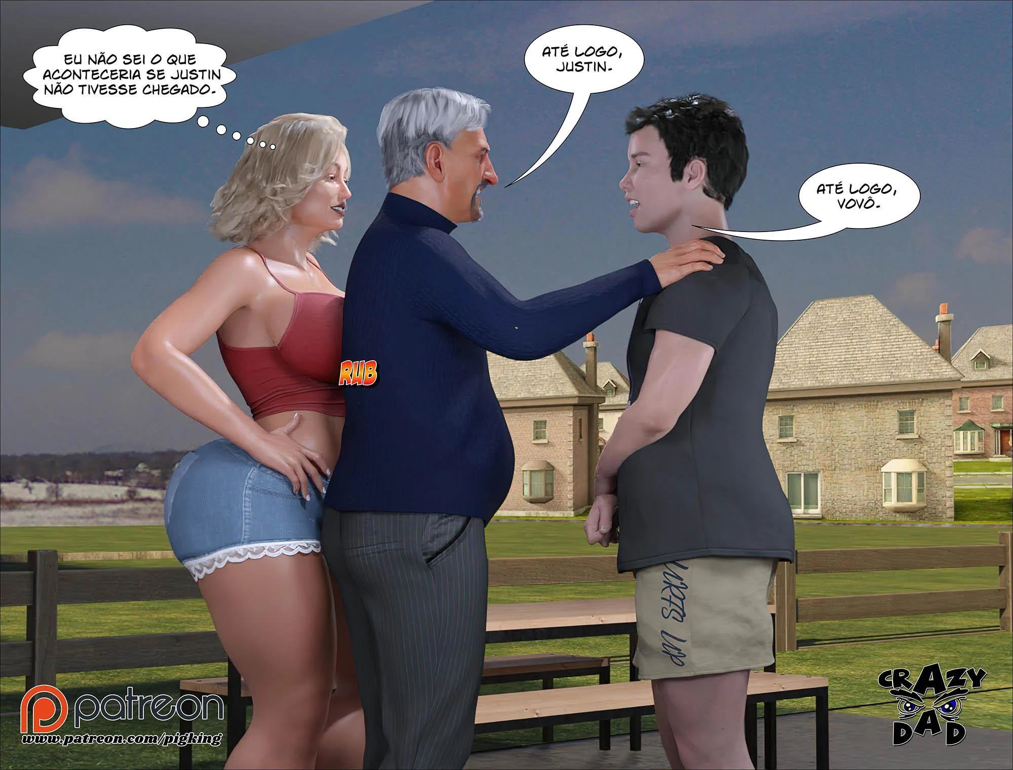 CrazyDad3D – Hentai 3D – Tradução Em Português