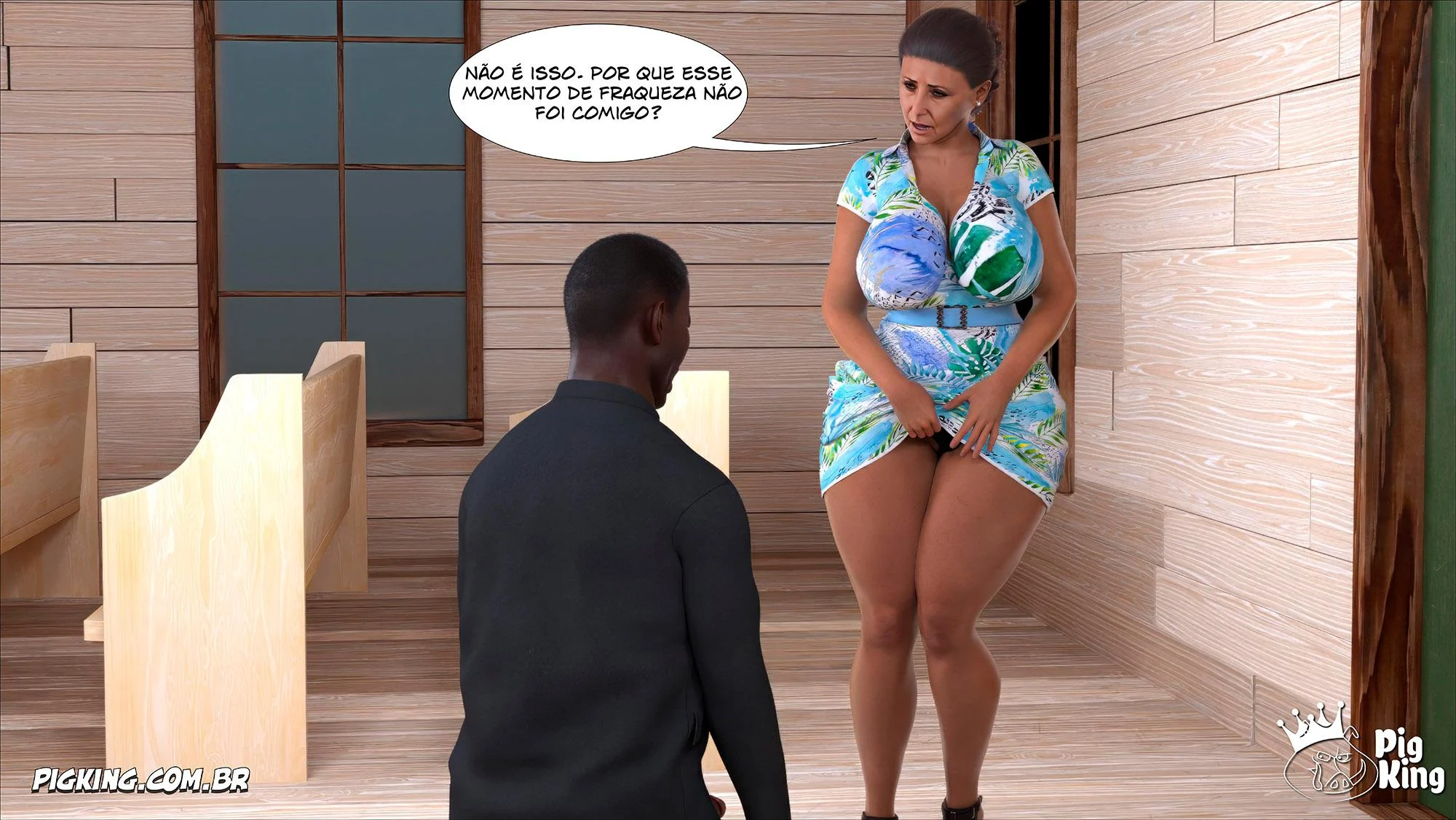 Gammer 18 – Hentai Interracial – Tradução Em Português
