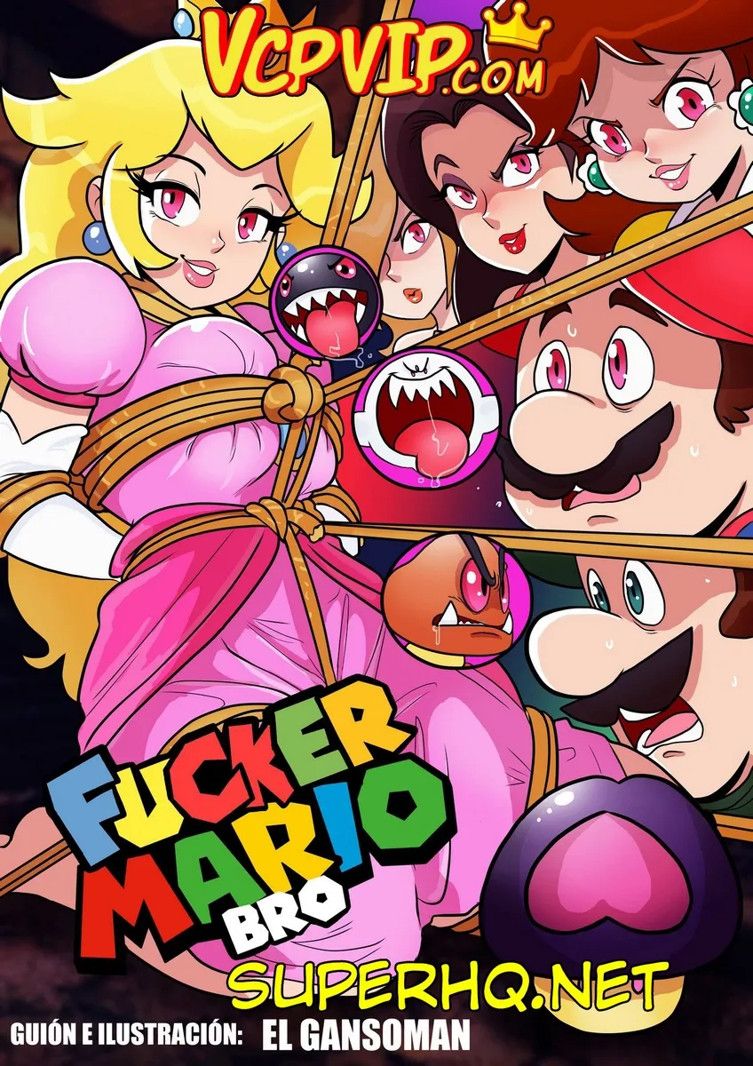 [Gansoman] VCP, Fucker Mario Bro – Comics Porno – Ler Hentai HQ