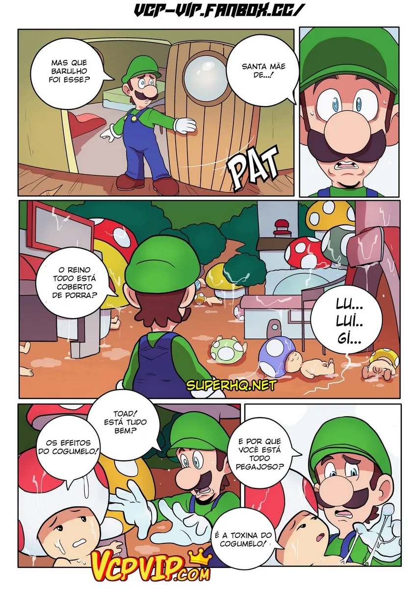 [Gansoman] VCP, Fucker Mario Bro – Comics Porno – Ler Hentai HQ
