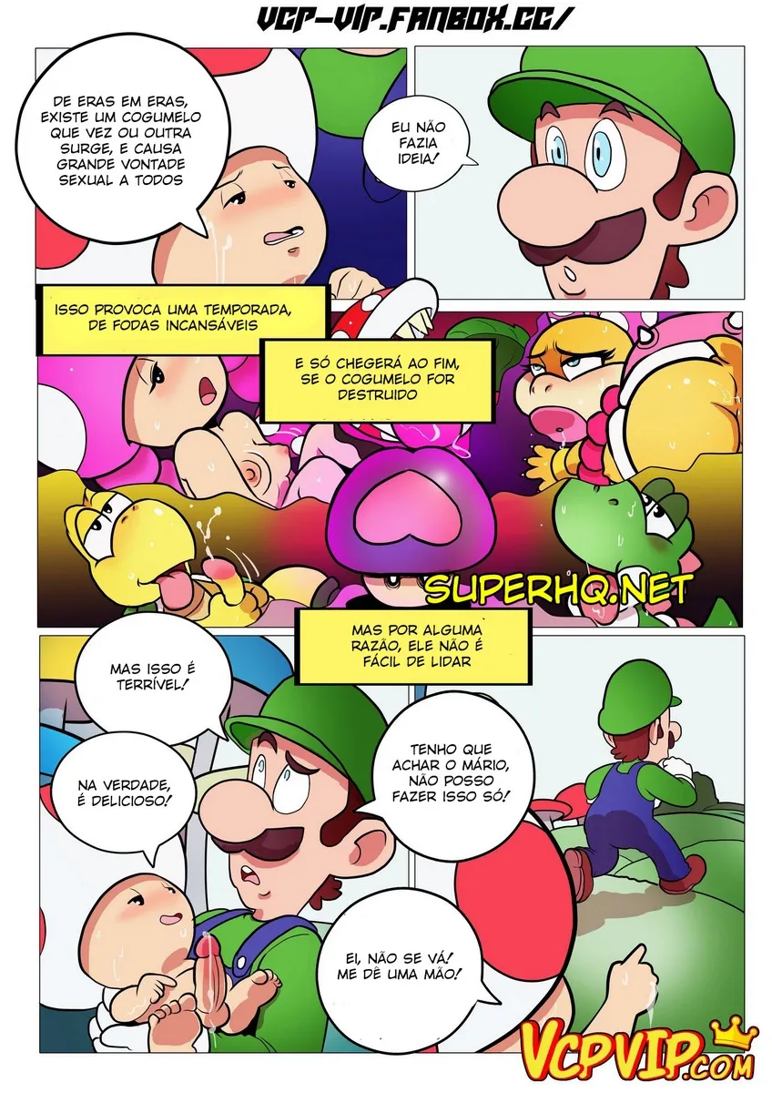 [Gansoman] VCP, Fucker Mario Bro – Comics Porno – Ler Hentai HQ