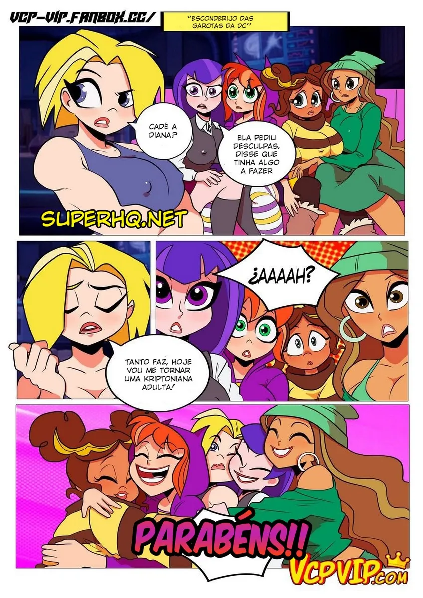 [Gansoman] VCP, Supergirl In Heat (Justice League) – Lesbicas Hentai – Ler HQ Completo