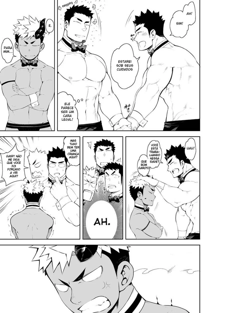 Garçom Pelado – Hentai Gay – Tradução Em Português