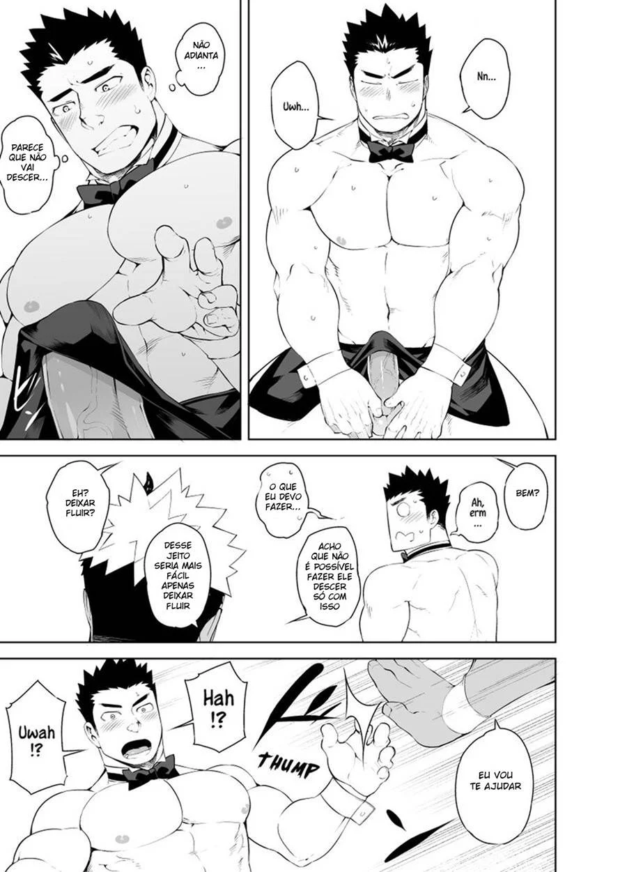 Garçom Pelado – Hentai Gay – Tradução Em Português
