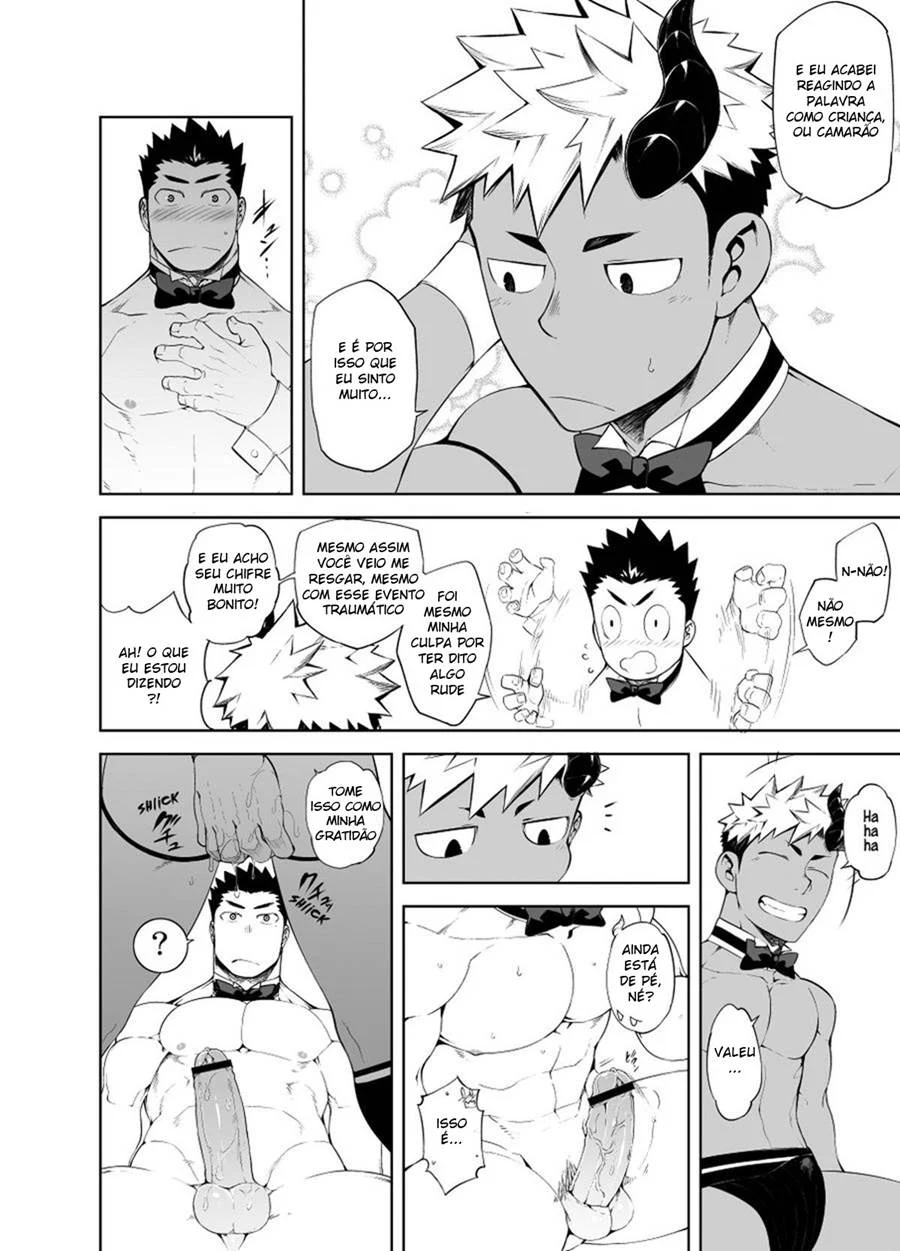 Garçom Pelado – Hentai Gay – Tradução Em Português