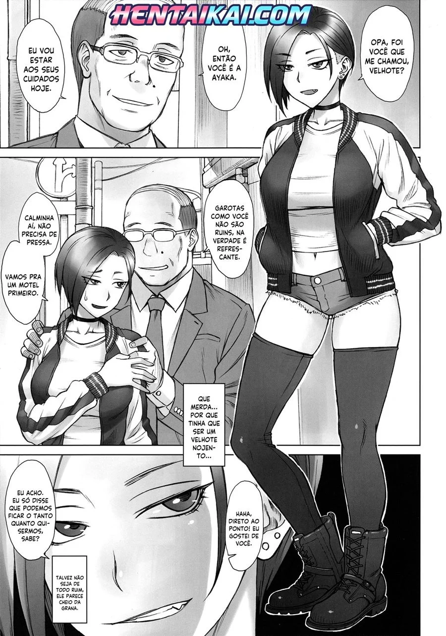 Garota de programa e o cliente pirocudo – Doujinshi Hentai – Português do Brasil