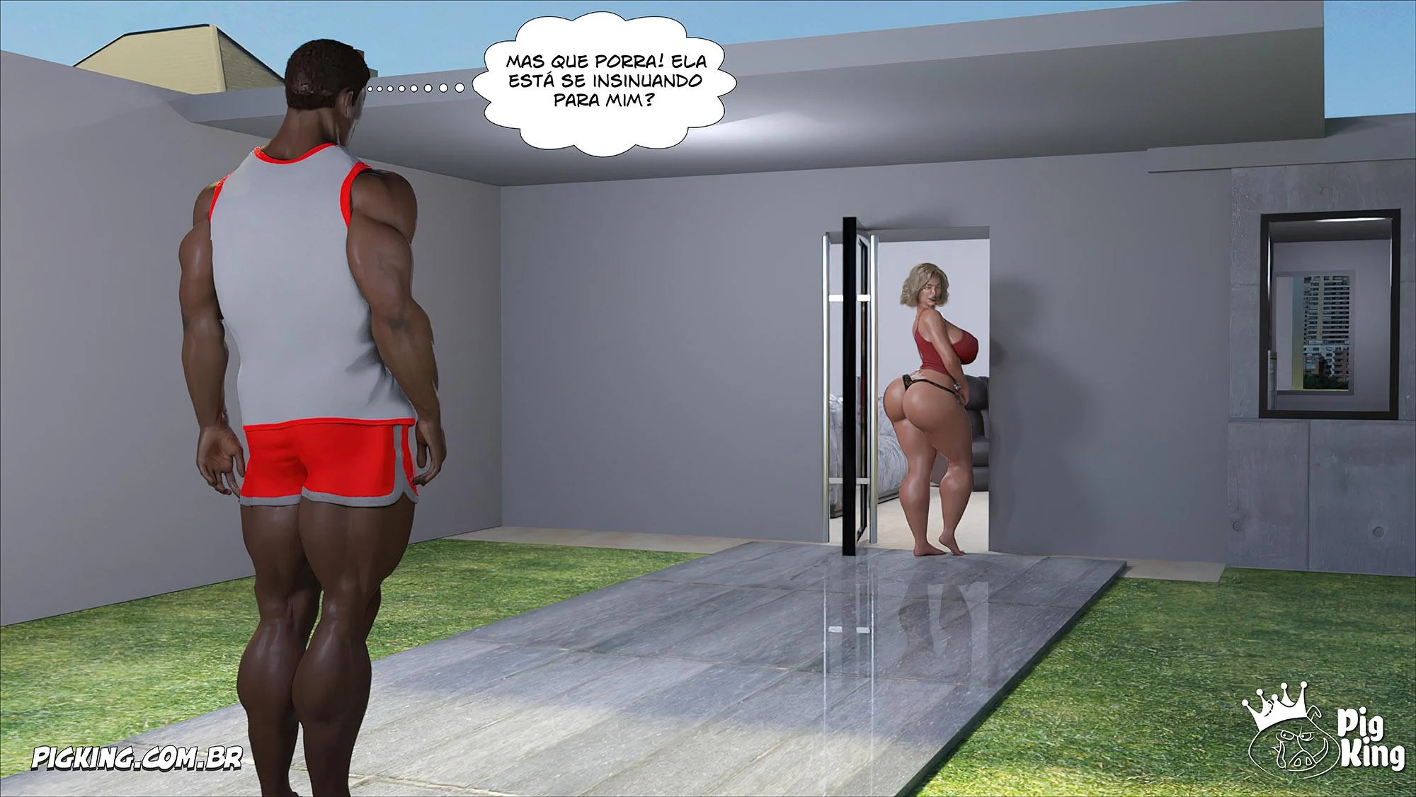 CrazyDad3D – Hentai Interracial – Tradução Em Português