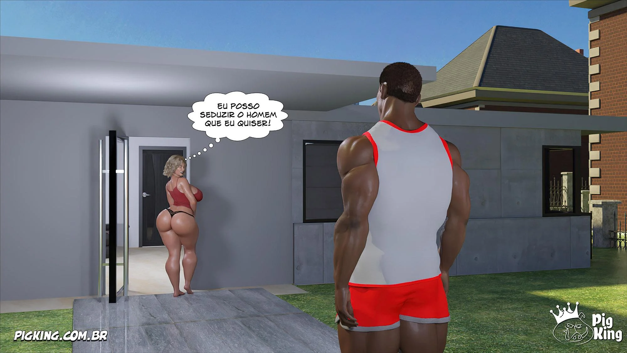 CrazyDad3D – Hentai Interracial – Tradução Em Português