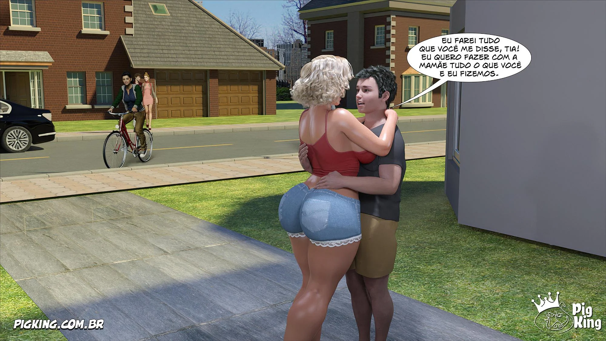 CrazyDad3D – Hentai Interracial – Tradução Em Português