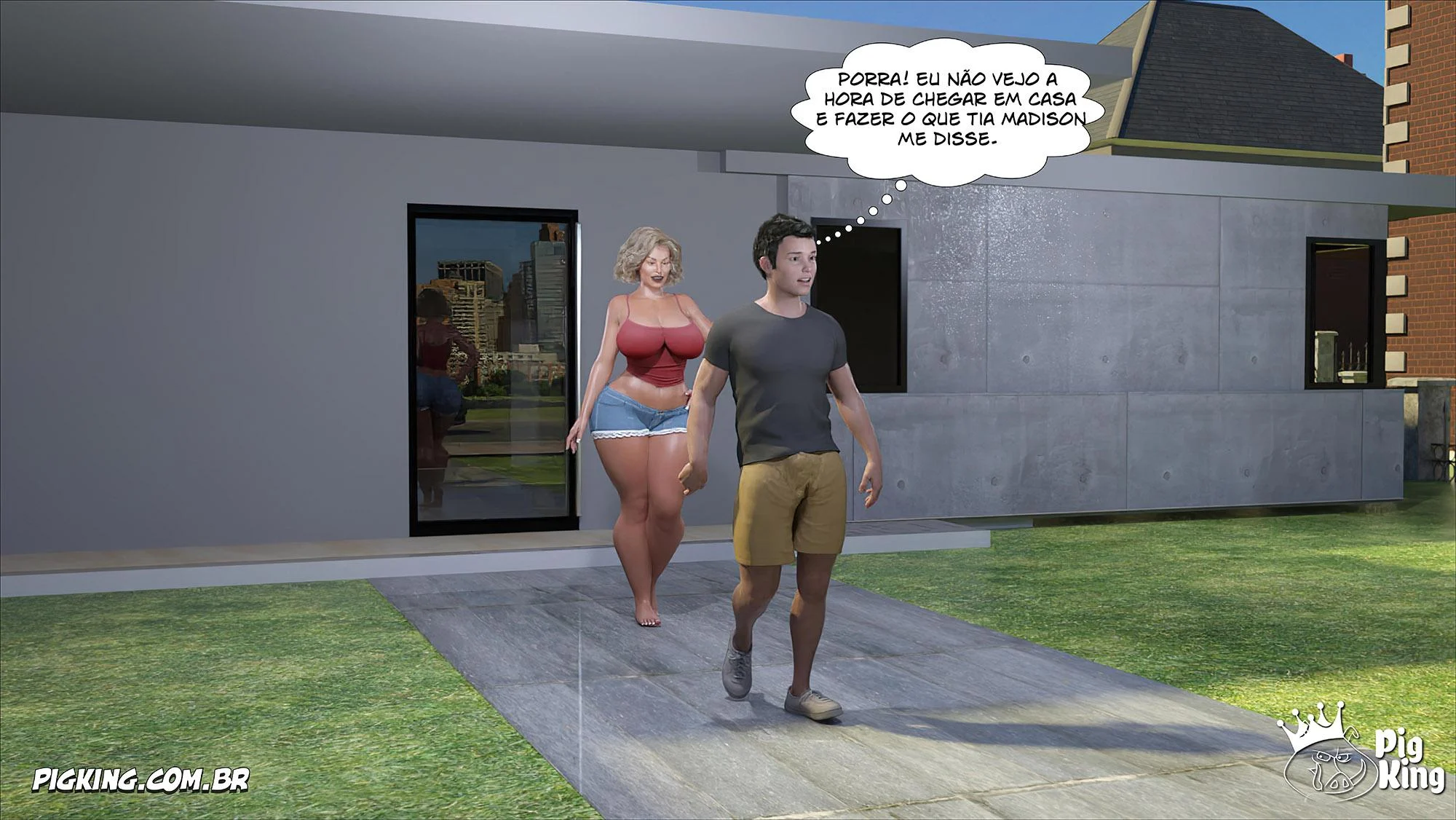 CrazyDad3D – Hentai Interracial – Tradução Em Português