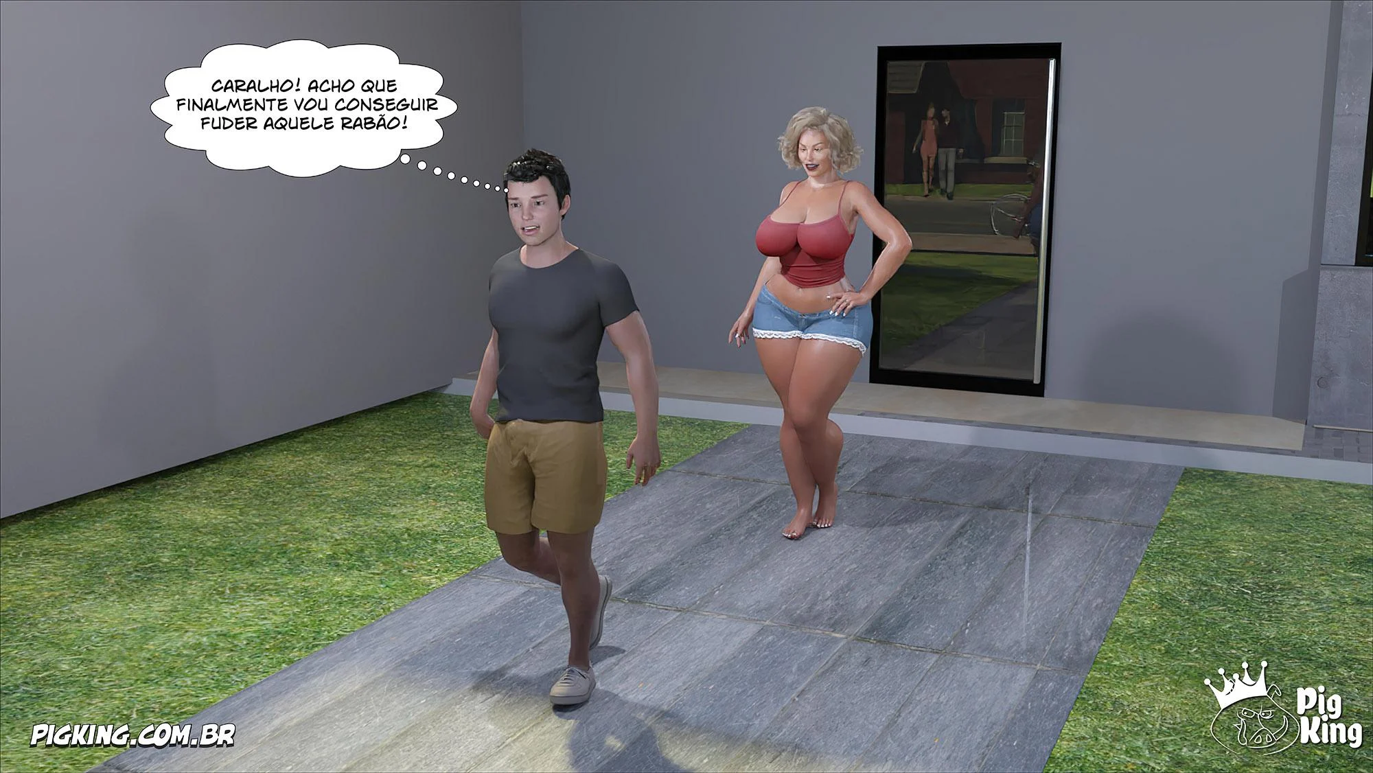 CrazyDad3D – Hentai Interracial – Tradução Em Português