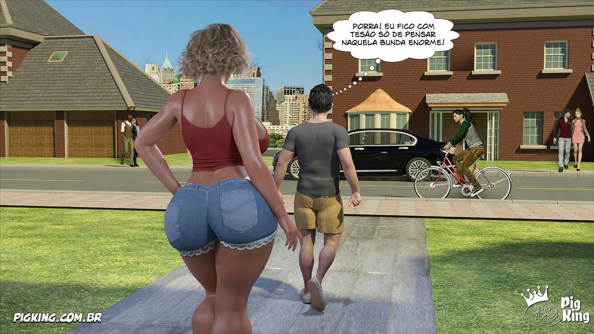CrazyDad3D – Hentai Interracial – Tradução Em Português