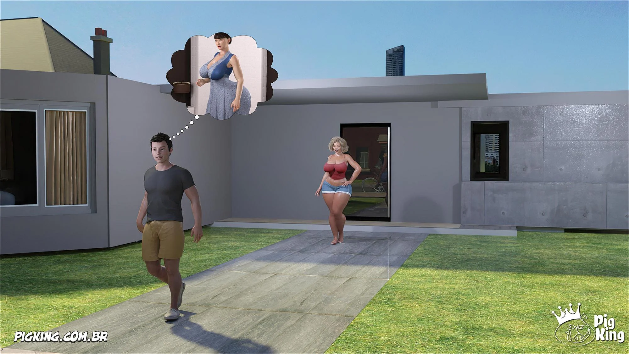 CrazyDad3D – Hentai Interracial – Tradução Em Português