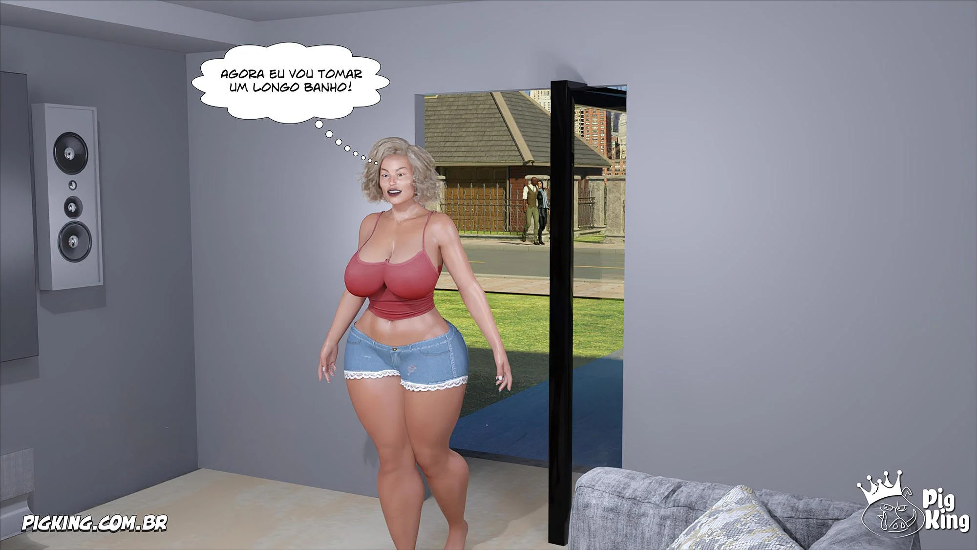 CrazyDad3D – Hentai Interracial – Tradução Em Português