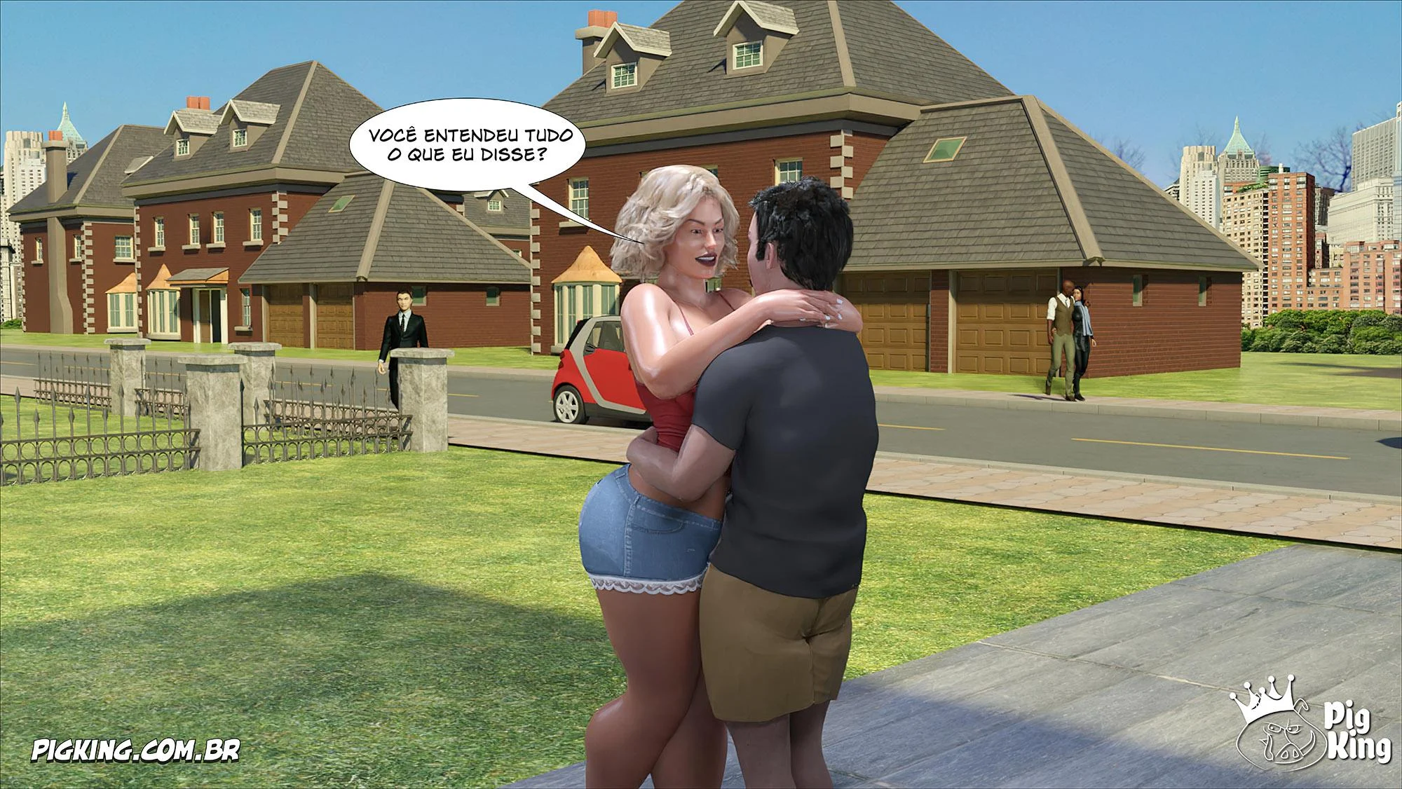 CrazyDad3D – Hentai Interracial – Tradução Em Português
