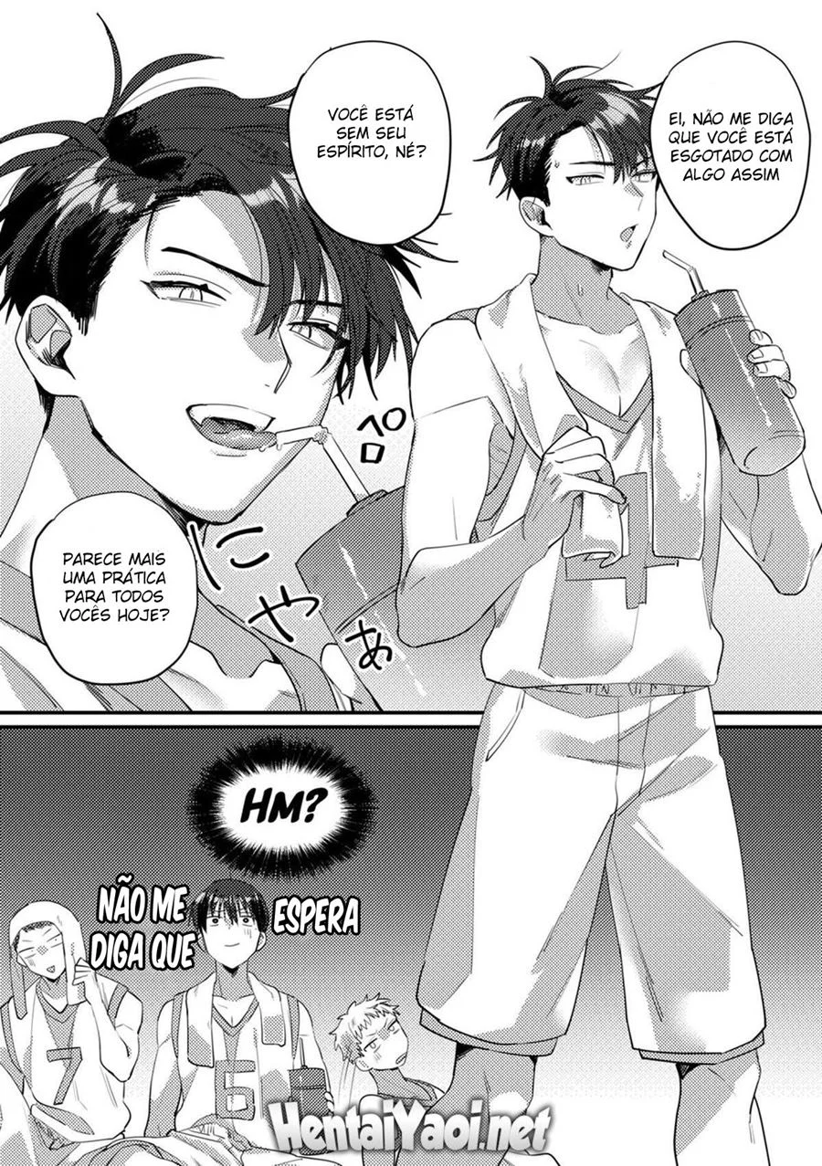 Gerenciando a Ejaculação do Nosso Capitão de Basquete Demoníaco – Yaoi Hentai – Traduzido