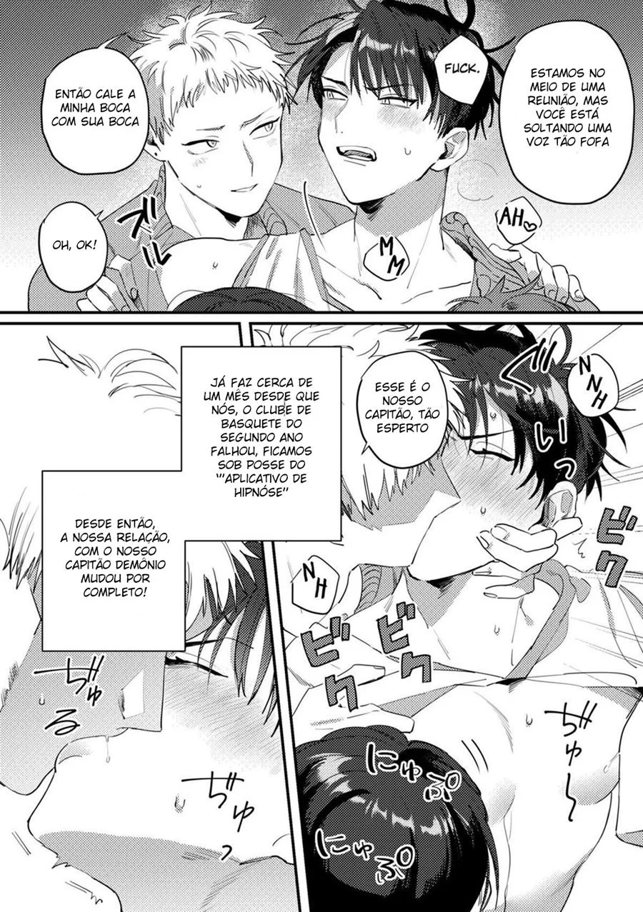 Gerenciando a Ejaculação do Nosso Capitão de Basquete Demoníaco – Yaoi Hentai – Traduzido