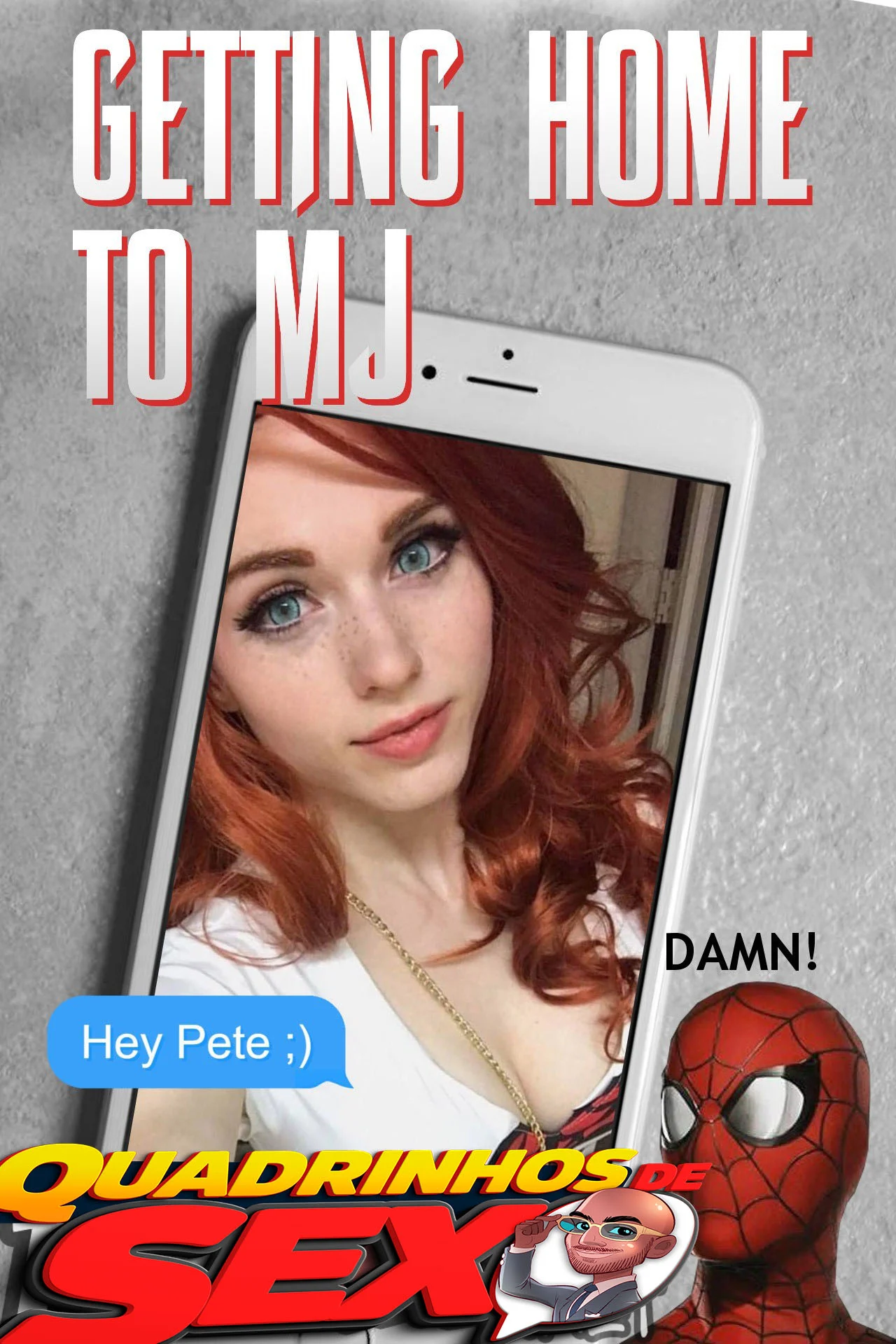 Getting Home To MJ – Cartoon Pornô – Quadrinho Original