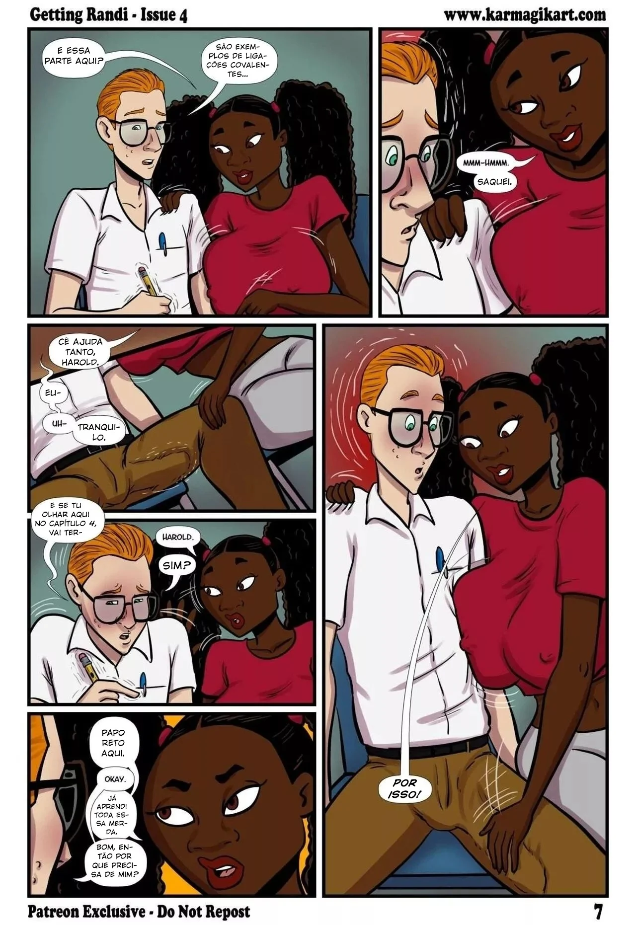Getting Randi 4 – Cartoon Pornô – Quadrinho Original