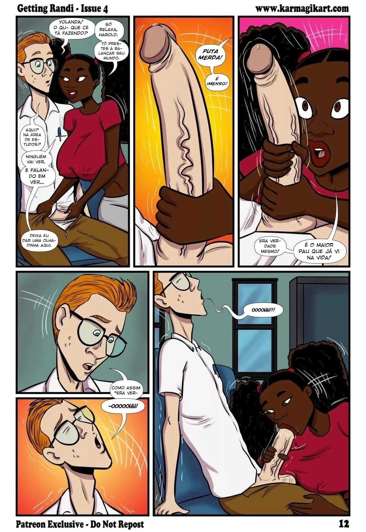 Getting Randi 4 – Cartoon Pornô – Quadrinho Original