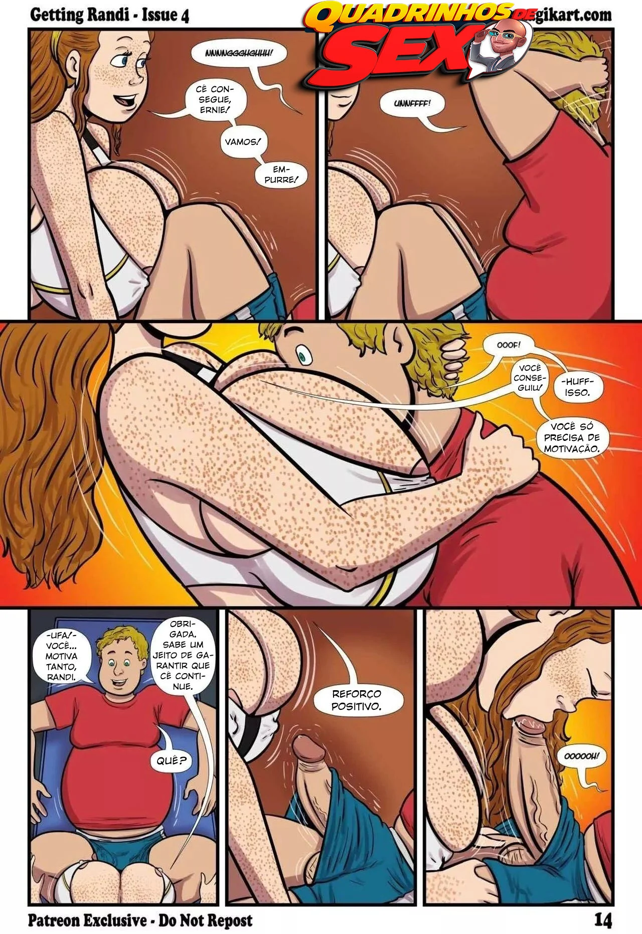 Getting Randi 4 – Cartoon Pornô – Quadrinho Original