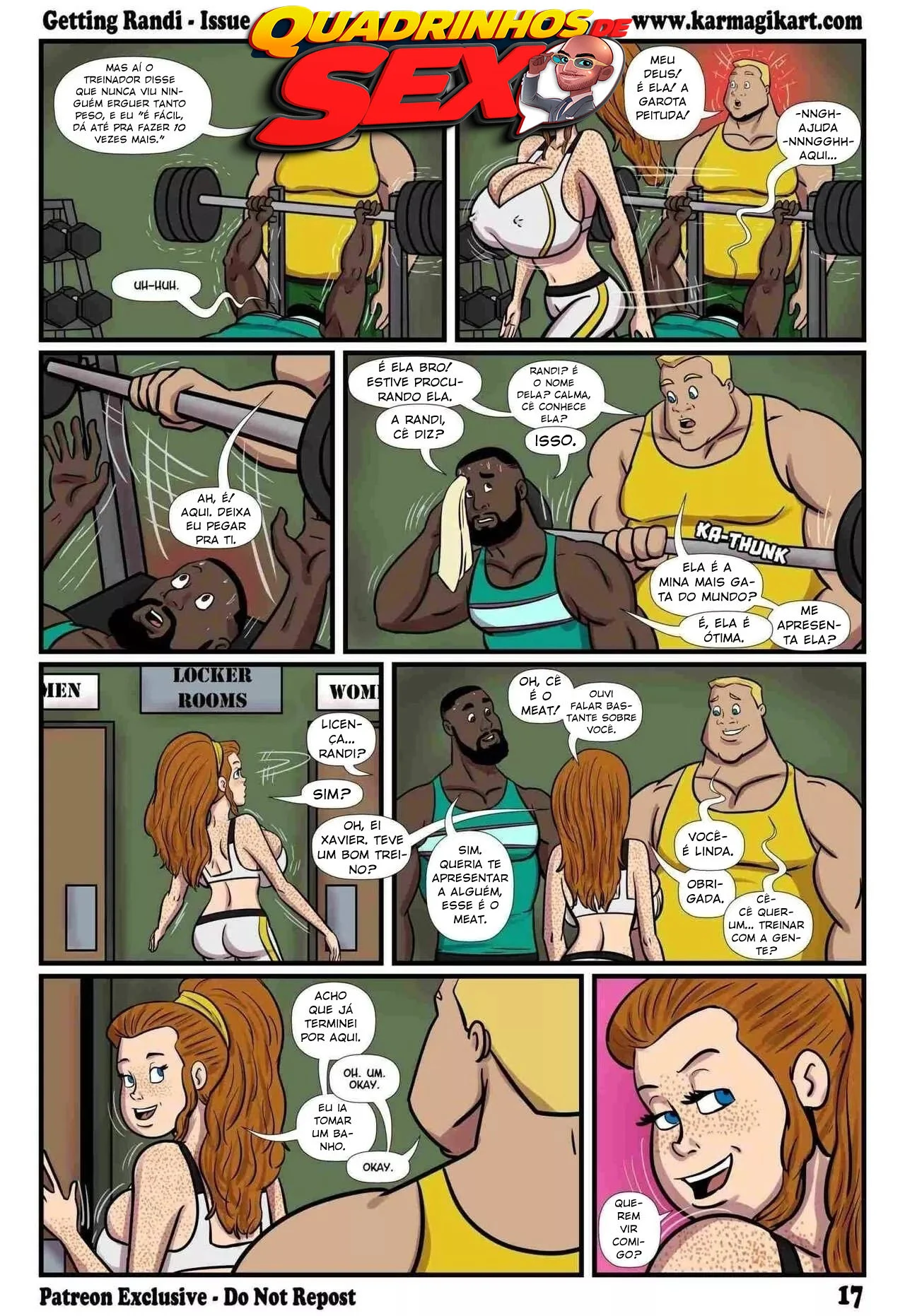 Getting Randi 4 – Cartoon Pornô – Quadrinho Original