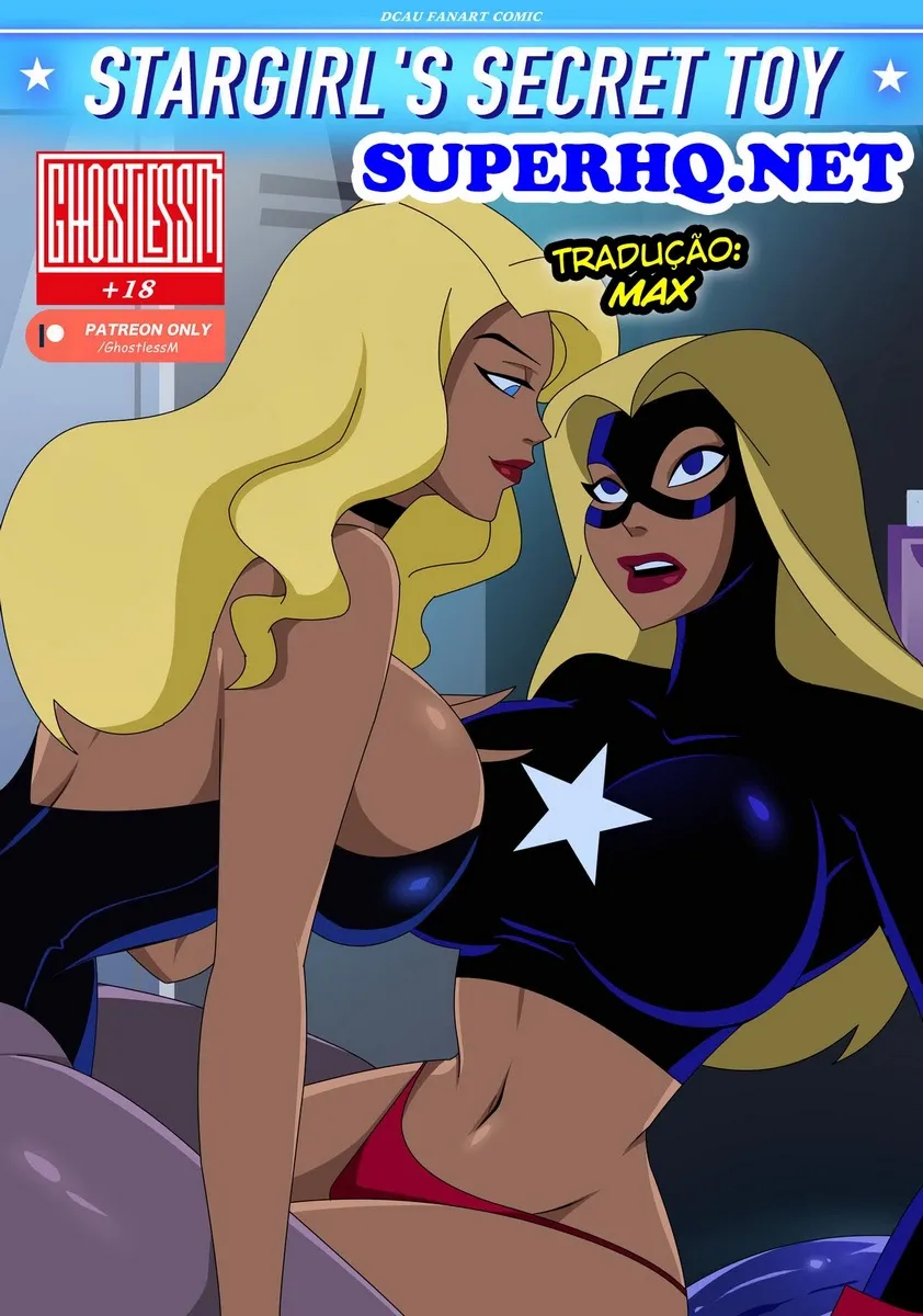 GhostLessm, Stargirl’s Secret Toy – Lesbicas Hentai – Quadrinho Original