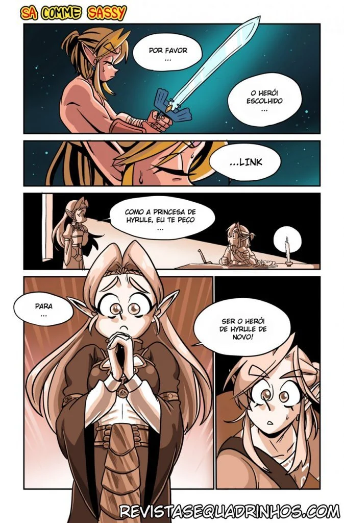 Gibi de sexo: O herói de Hyrule – Cartoon Pornô – Alta Qualidade - Traduzido
