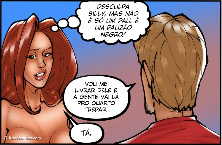 Gibi erótico Hentai A esposa e os jardineiros pretos 2 – Hentai Interracial – Alta Qualidade - Traduzido