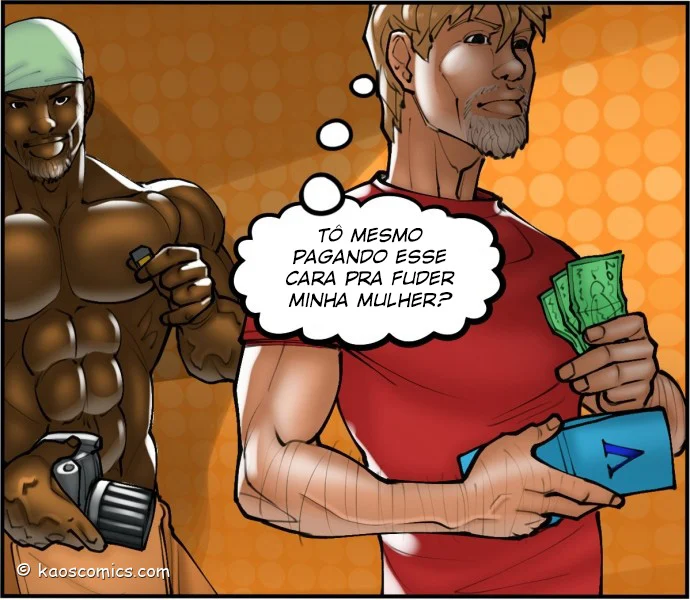 Gibi erótico Hentai A esposa e os jardineiros pretos 2 – Hentai Interracial – Alta Qualidade - Traduzido