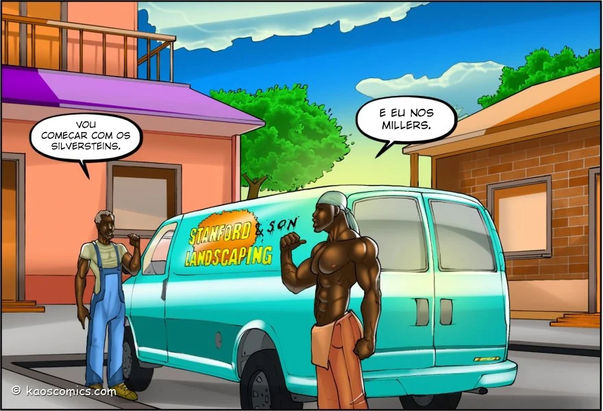 Gibi erótico Hentai A esposa e os jardineiros pretos 2 – Hentai Interracial – Alta Qualidade - Traduzido