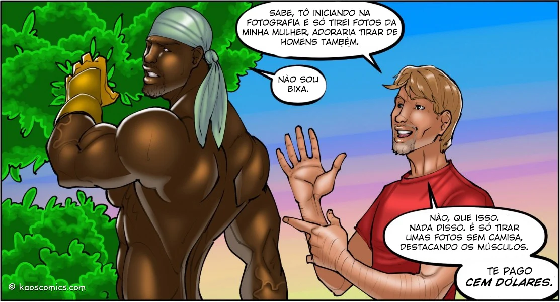 Gibi erótico Hentai A esposa e os jardineiros pretos 2 – Hentai Interracial – Alta Qualidade - Traduzido