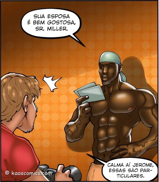 Gibi erótico Hentai A esposa e os jardineiros pretos 2 – Hentai Interracial – Alta Qualidade - Traduzido
