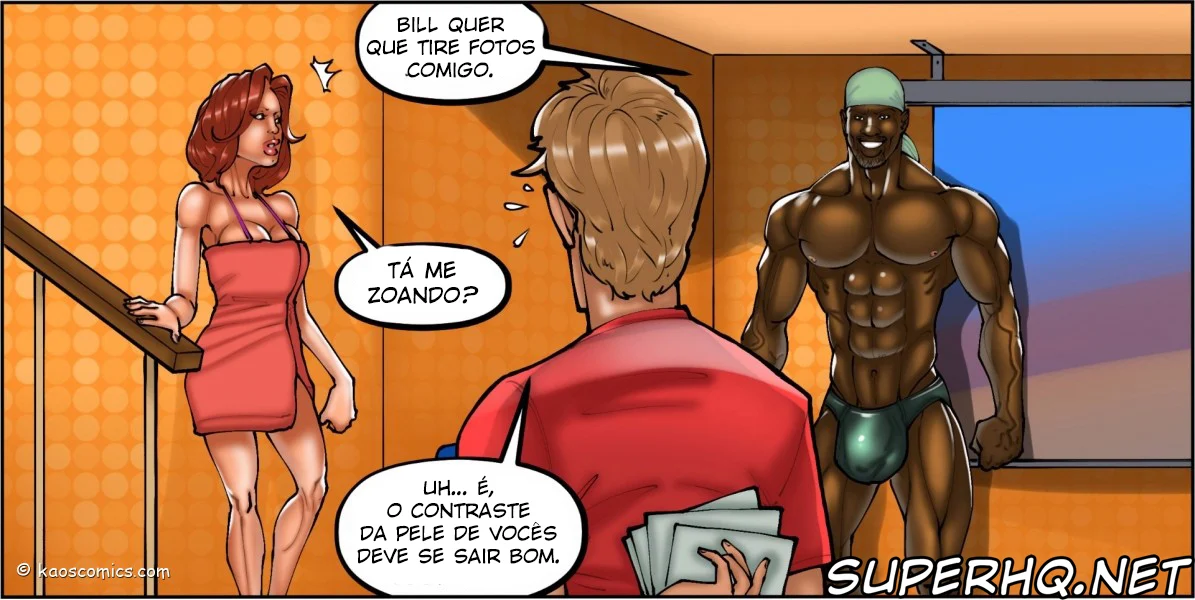 Gibi erótico Hentai A esposa e os jardineiros pretos 2 – Hentai Interracial – Alta Qualidade - Traduzido
