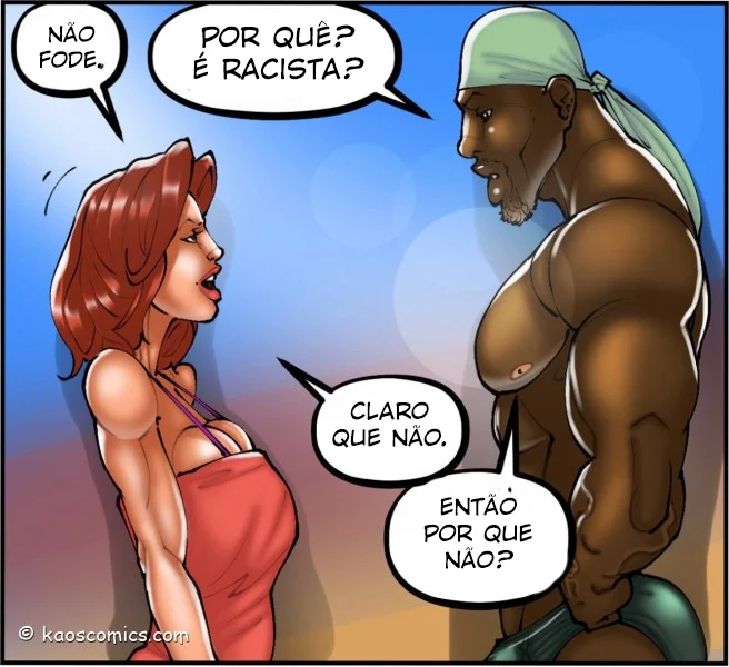 Gibi erótico Hentai A esposa e os jardineiros pretos 2 – Hentai Interracial – Alta Qualidade - Traduzido