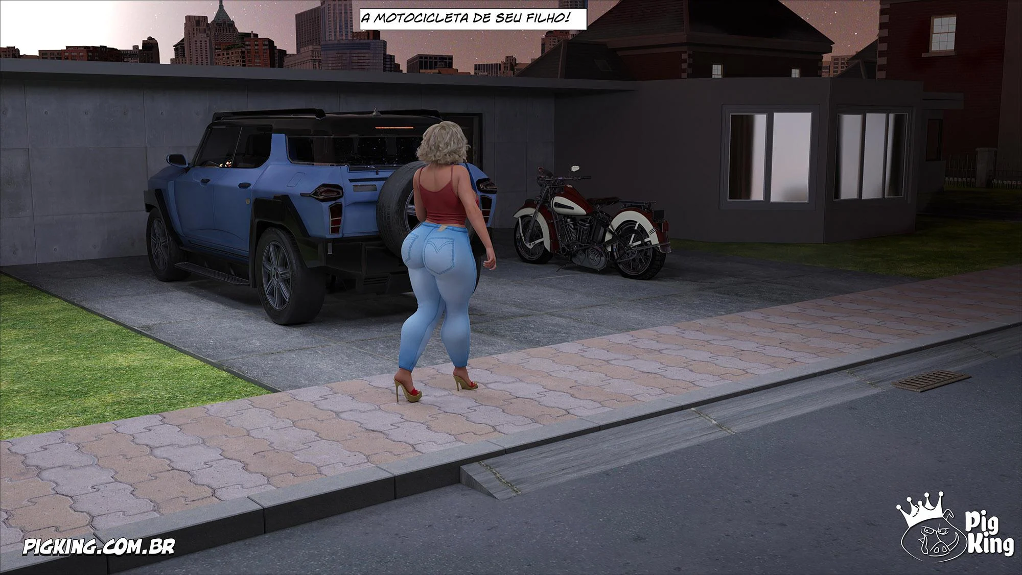CrazyDad3D – Hentai Incesto – Quadrinho Original